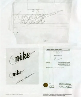 ナイキ(NIKE)のロゴのデザイナー